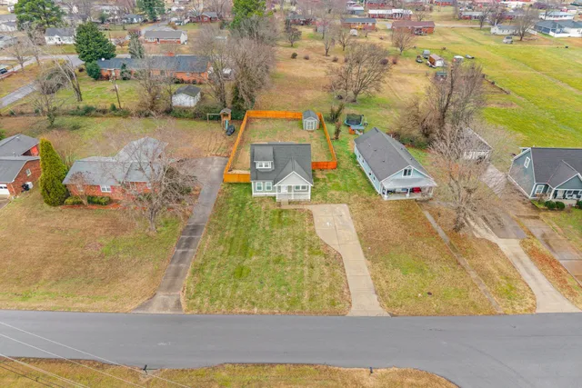 a view of swimming pool with an ocean view