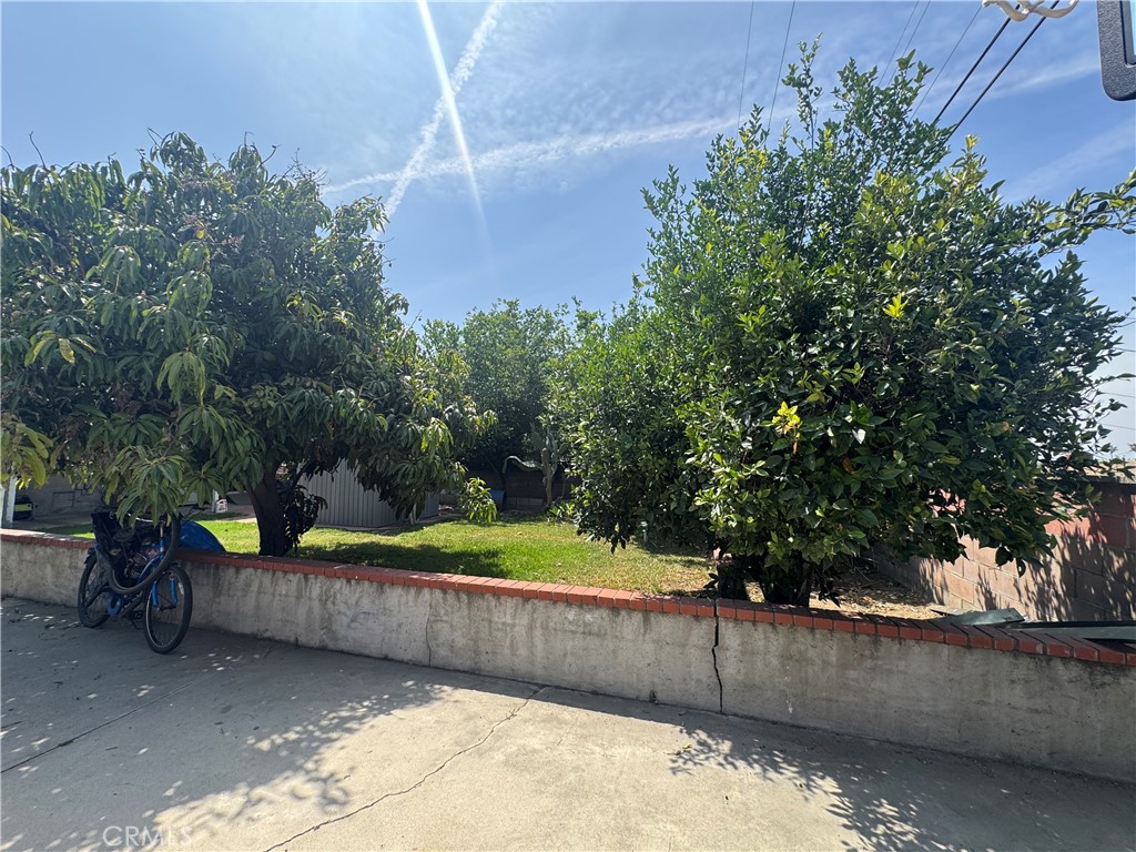 1042 North Alice Avenue Rialto, CA 92376 - Photo 27 of 31 a view of a backyard with wooden fence