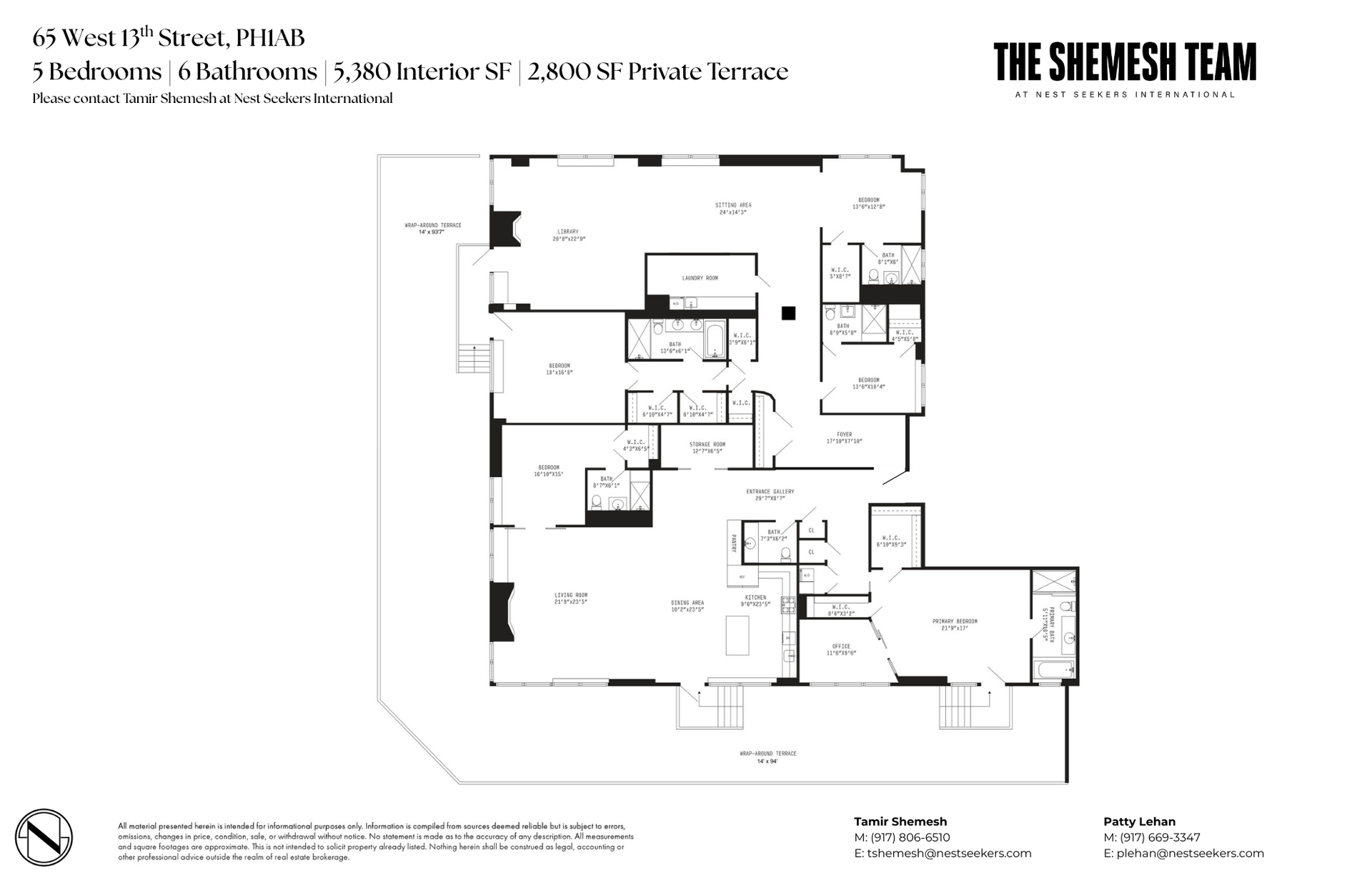 65 West 13th Street, Unit PH1AB Manhattan, NY 10011 - Photo 27 of 27 unknown