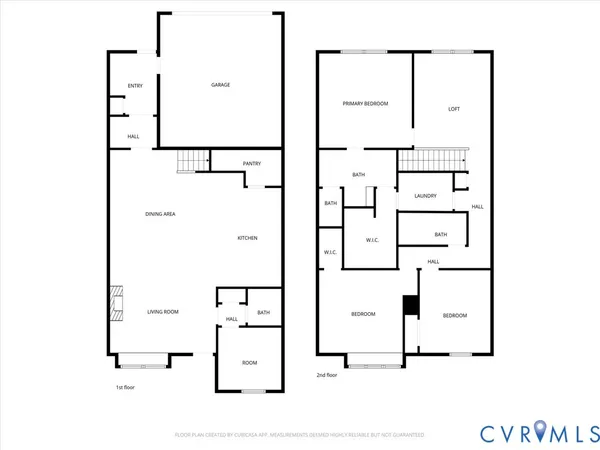 an aerial view of a house with a swimming pool