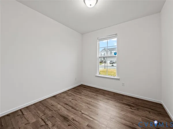 wooden floor in an empty room