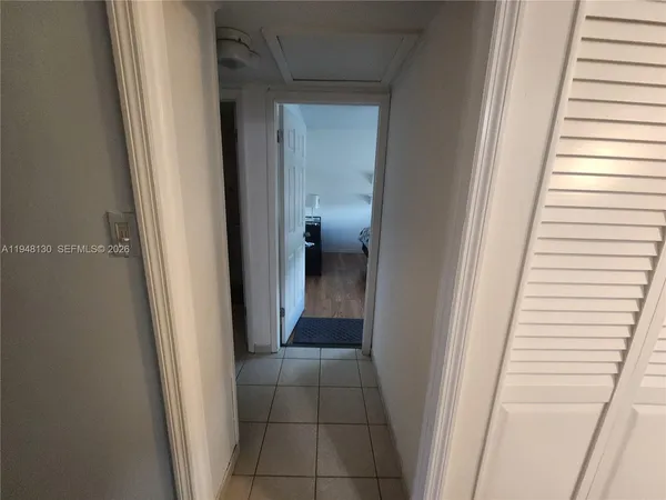 a view of a hallway