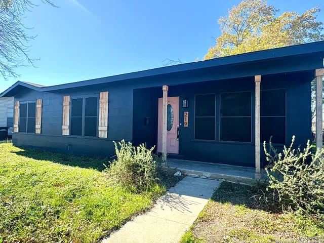 a front view of a house having yard