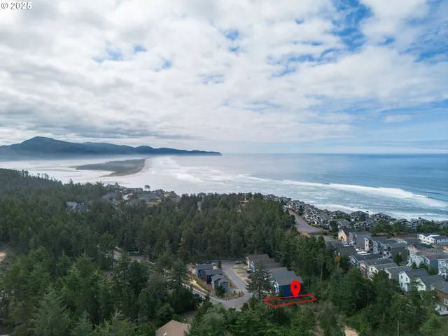 a view of city and mountain