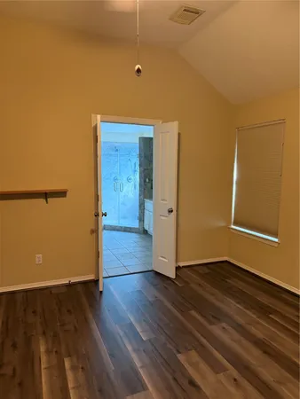 a view of bathroom with shower
