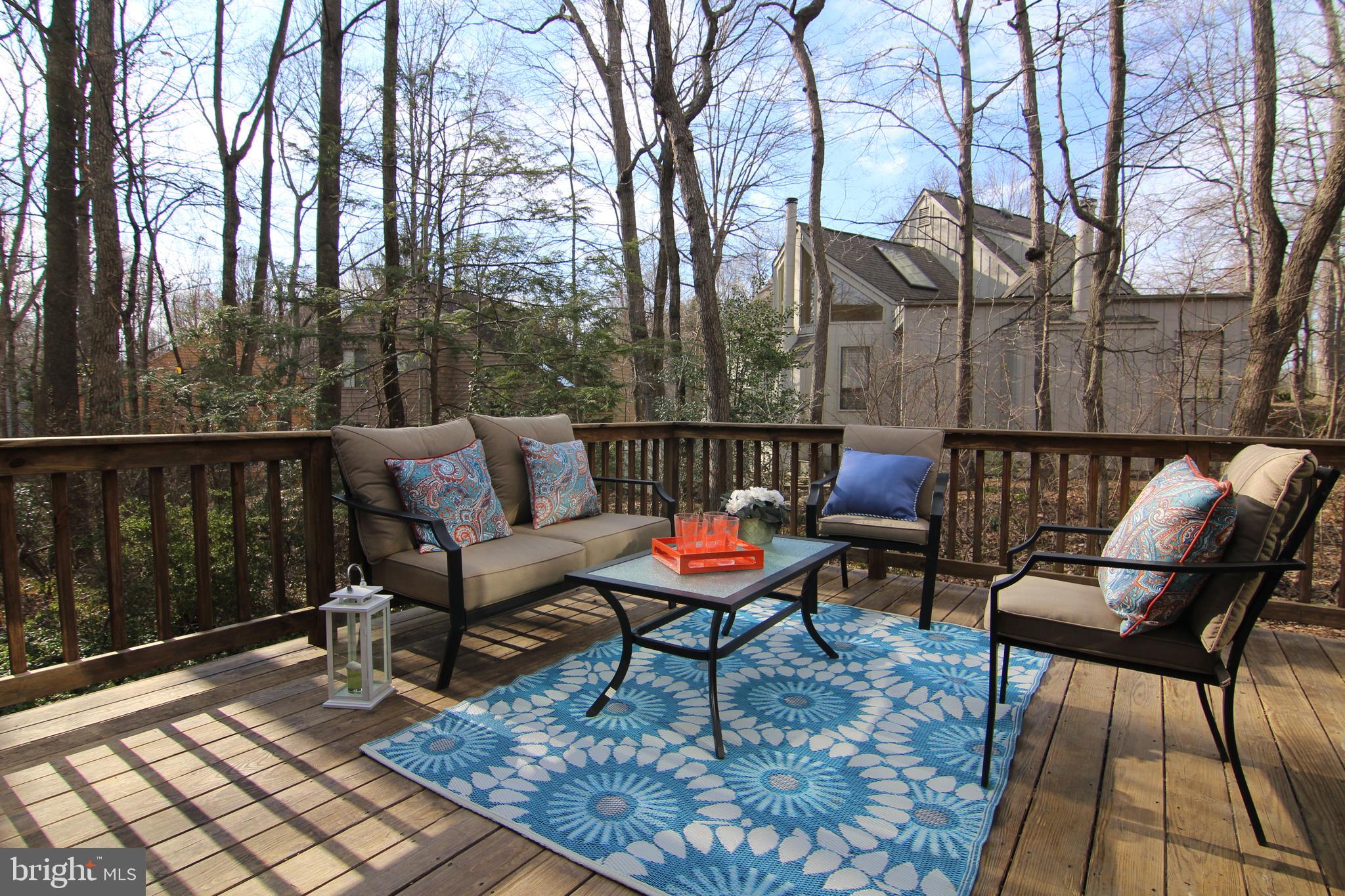 11600 Brandon Hill Way Reston, VA 20194 - Photo 5 of 60 Large Deck Surrounded by Trees