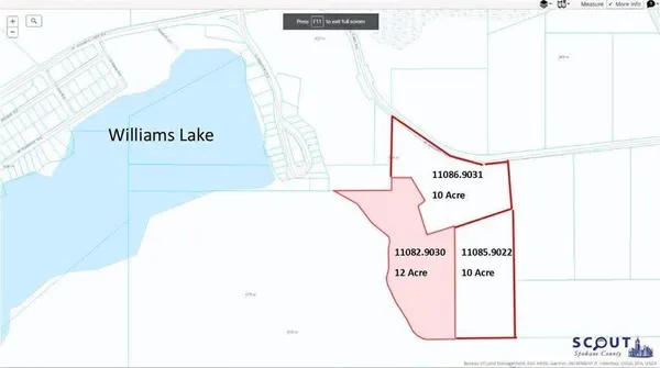 $399,000 | Tbd West Williams Lake Road, Cheney, WA 99004