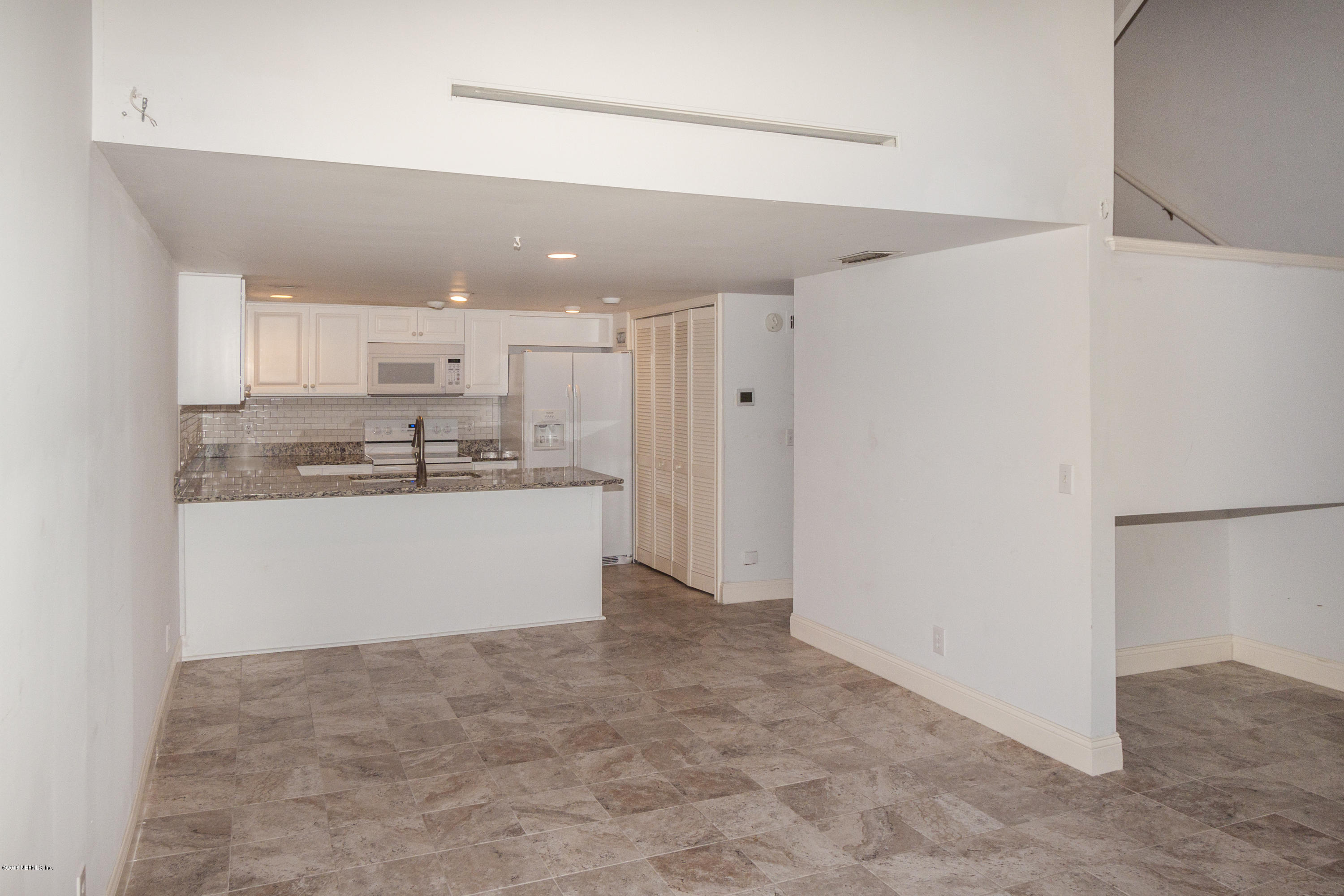 2277 Seminole Road, Unit C Atlantic Beach, FL 32233 - Photo 15 of 27 great room to kitchen