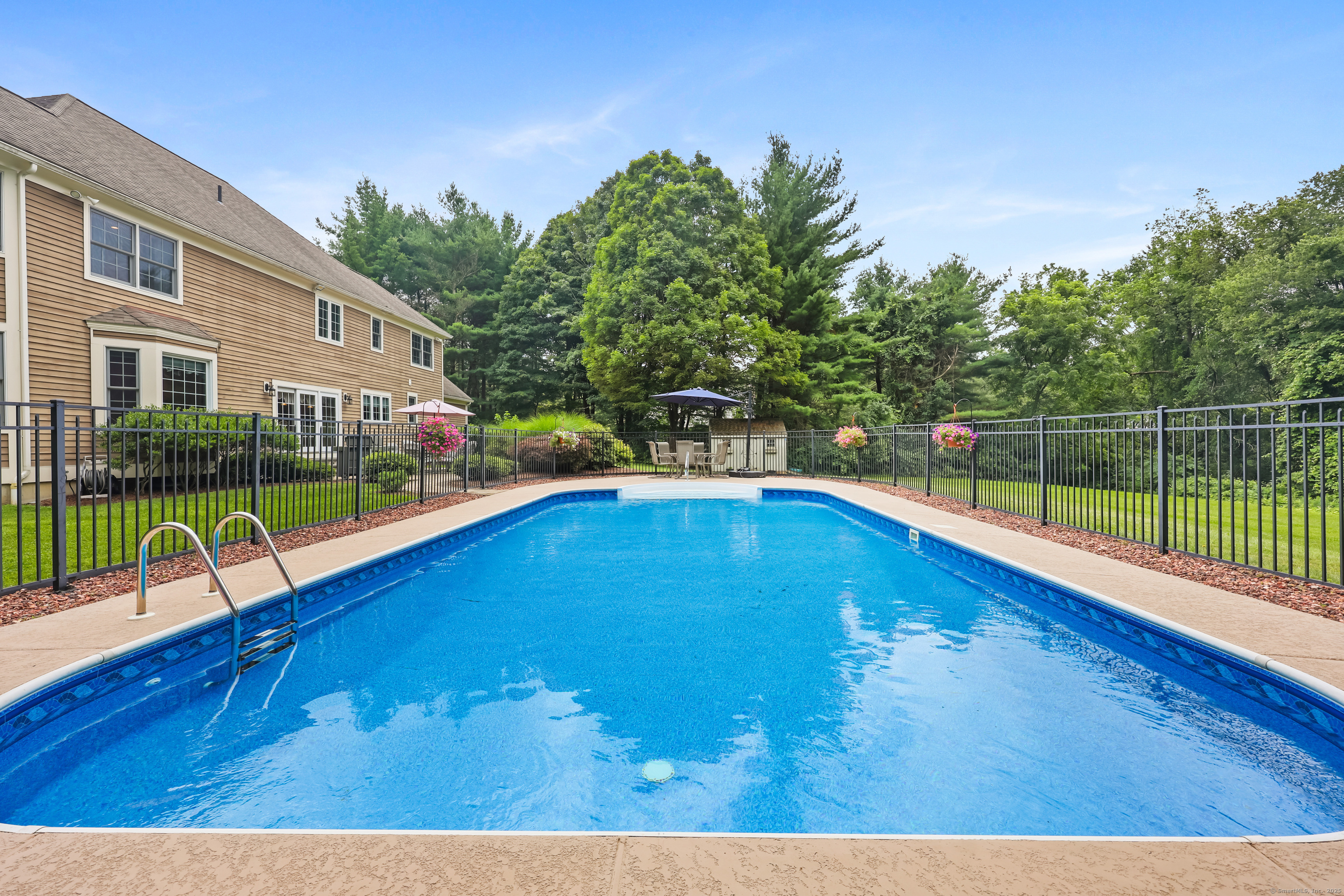 28 Sunnyview Drive Redding, CT 06896 - Photo 32 of 38 a view of outdoor space with swimming pool