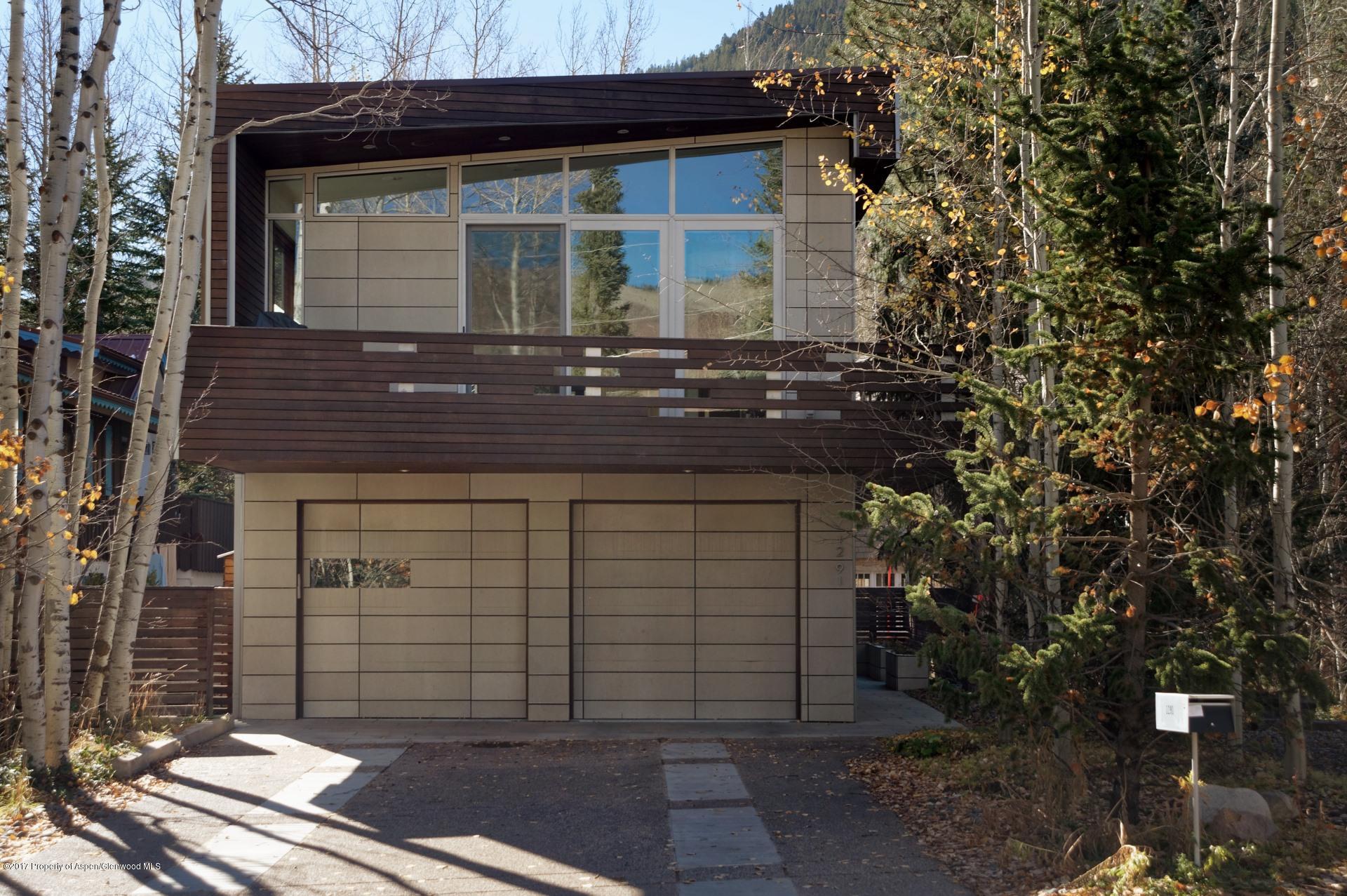 1291 Riverside Drive Aspen, CO 81611 - Photo 18 of 19 a front view of a house