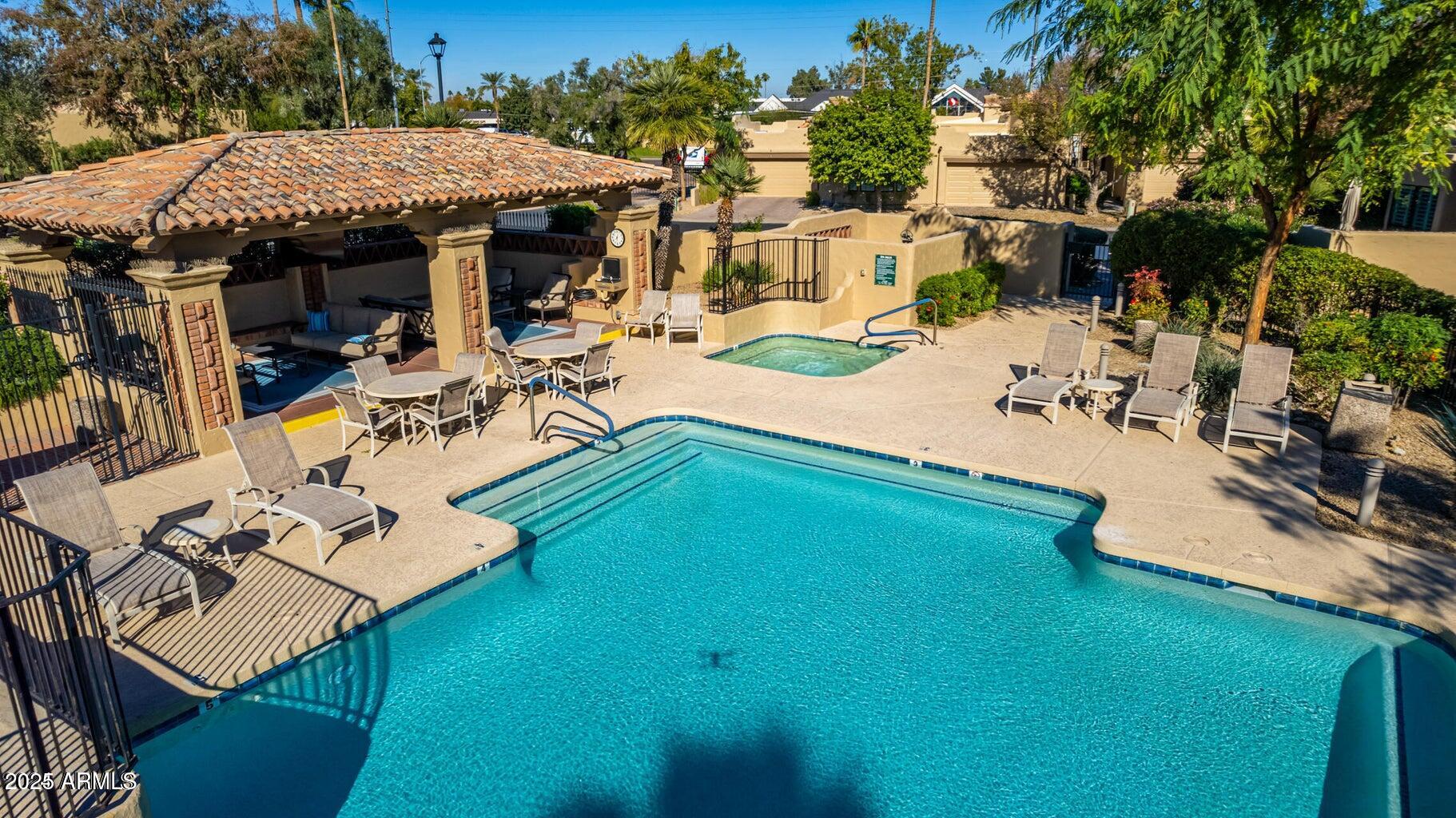 7955 East Chaparral Road, Unit 34 Scottsdale, AZ 85250 - Photo 58 of 69 chaparral pool and spa