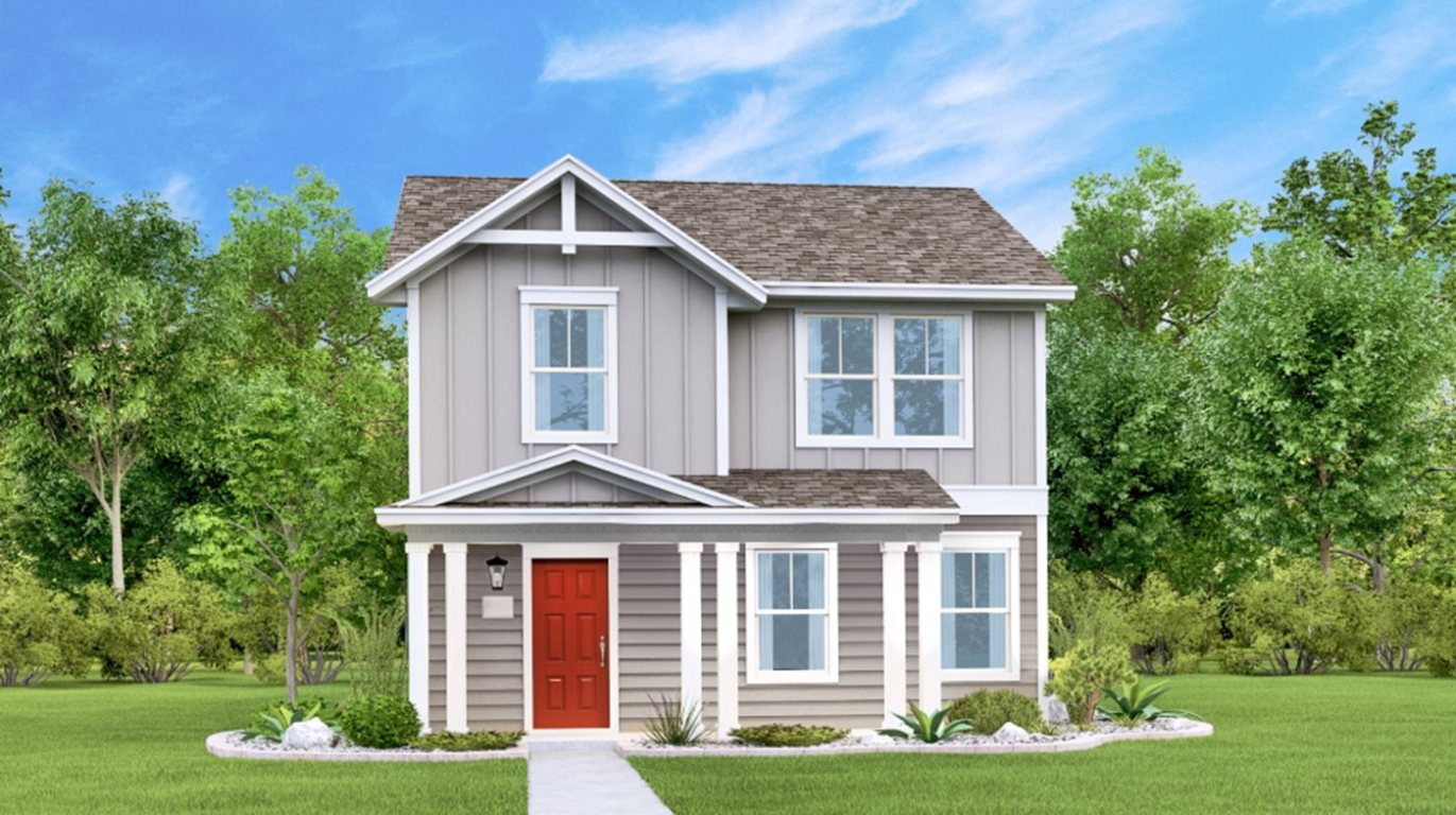 303 Keefer Kyle, TX 78640 - Photo 1 of 1 The Ridgeland- rendered photo, home is under construction