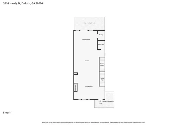 $624,900 | 3516 Hardy Street Northwest, Duluth, GA 30096