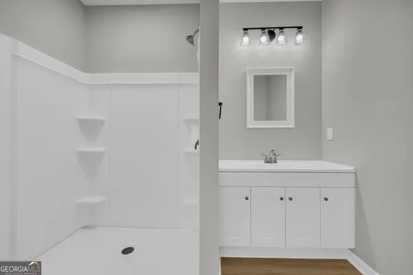 a house view with a outdoor seating space