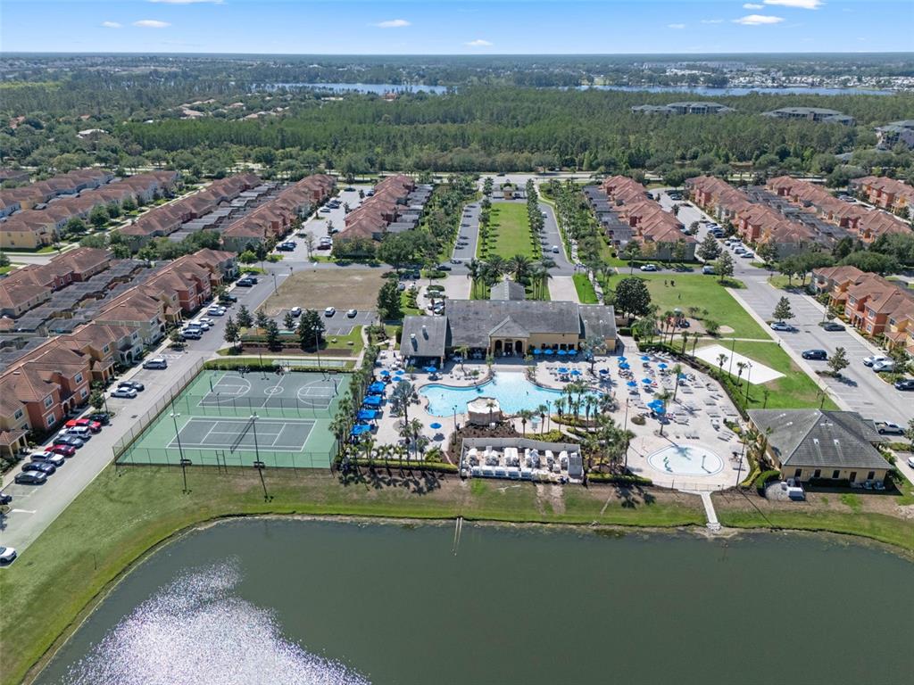 8965 Cuban Palm Road Kissimmee, FL 34747 - Photo 48 of 77 an aerial view of a house with a ocean view