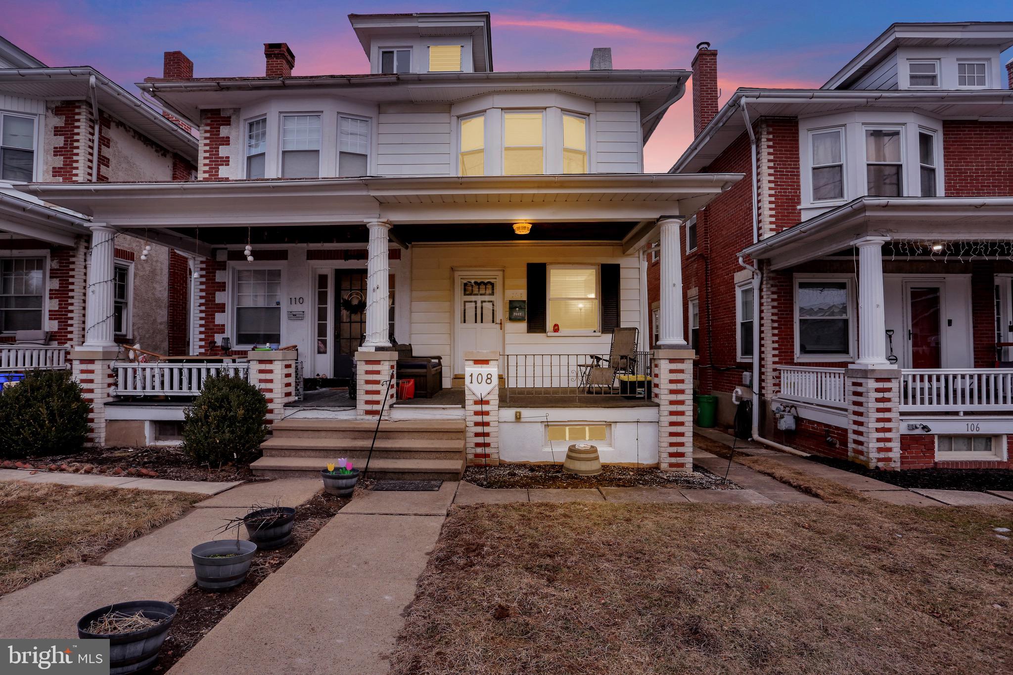 front view of a building