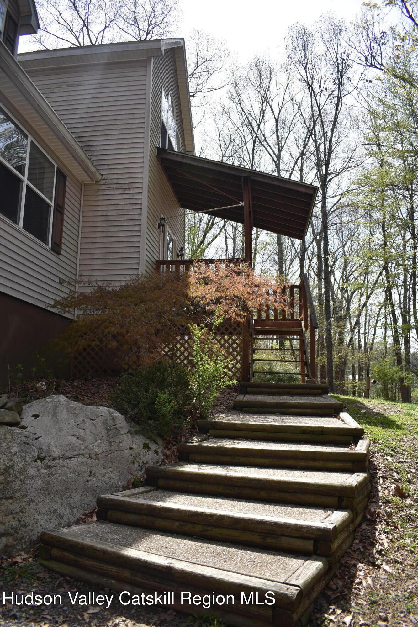 125 Hardenburgh Road Ulster Park, NY 12487 - Photo 45 of 45 a view of backyard with wooden fence