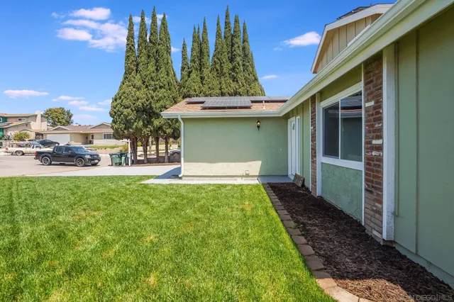 a view of outdoor space yard and deck