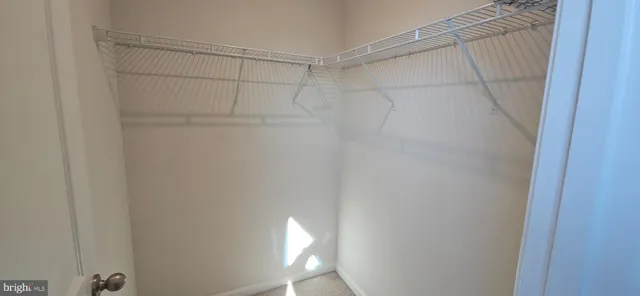 a view of a rack on the wall