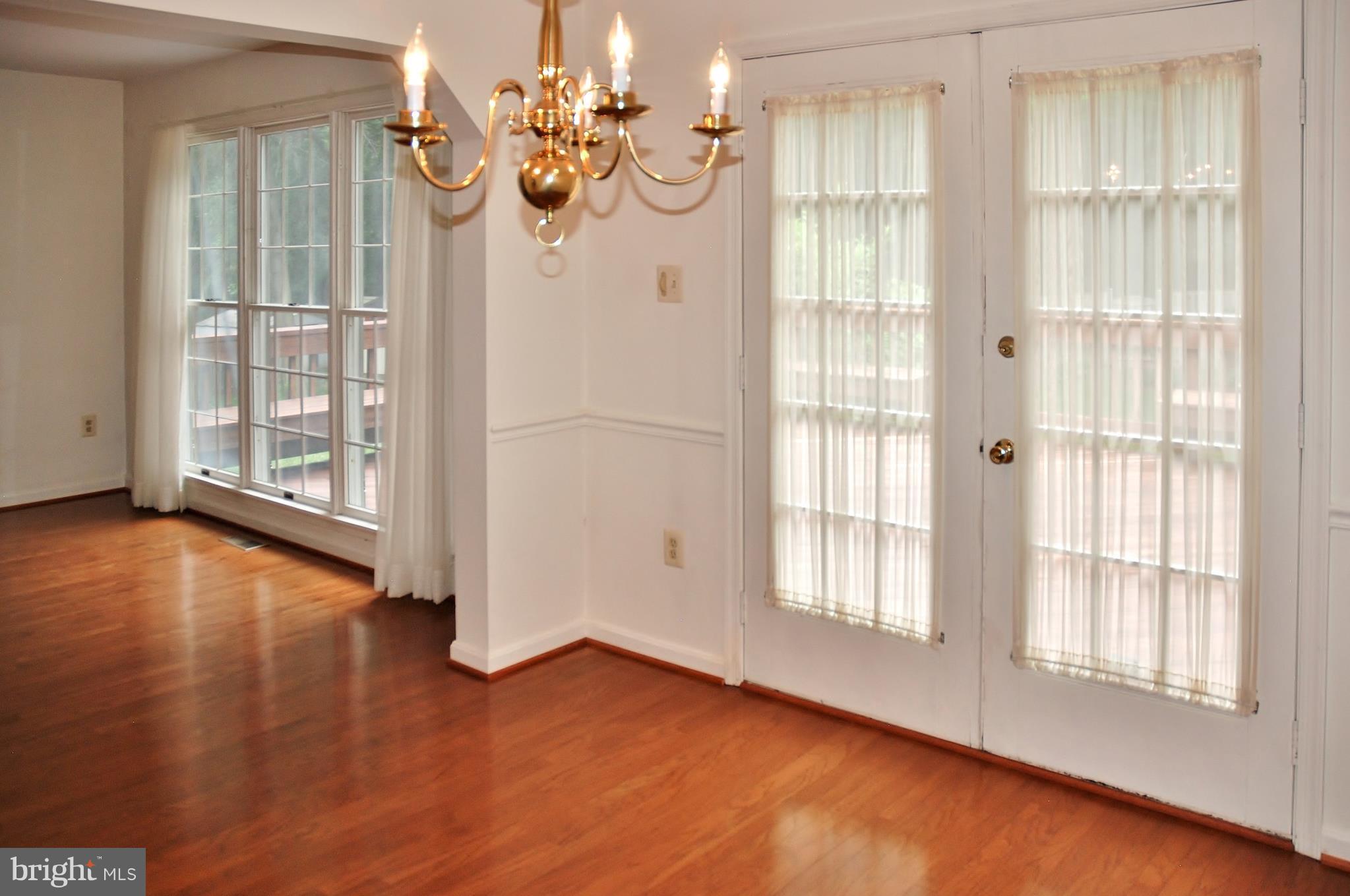 14409 Culp Court Silver Spring, MD 20905 - Photo 5 of 29 Formal, Dining Room with French door to Deck