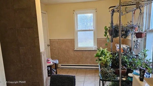 a view of a potted plants next to a chair