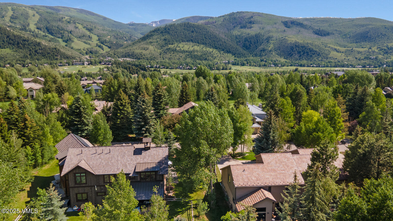 50 Hereford Road Edwards, CO 81632 - Photo 36 of 36 an aerial view of a house with mountain view