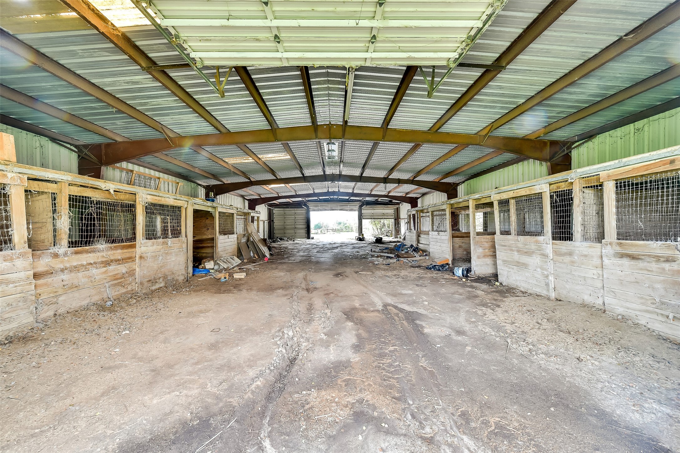 4918 Farmer Road Alvin, TX 77511 - Photo 8 of 18 a view of a room with wooden walls