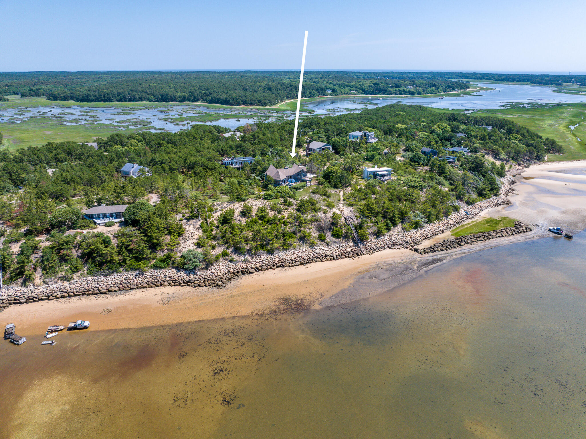 344 King Phillip Road Wellfleet, MA 02667 - Photo 47 of 59 drone5