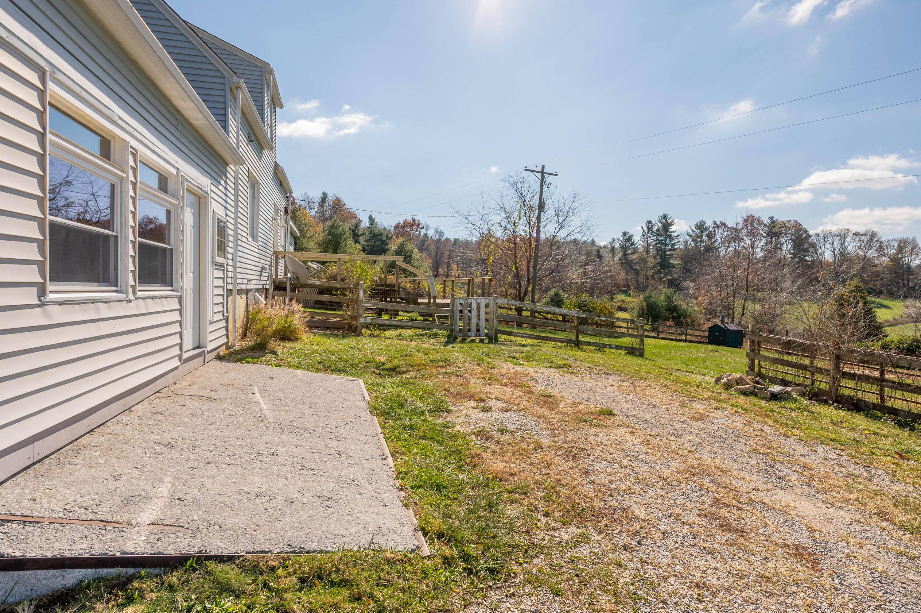 532 Huffville Road Northeast Pilot, VA 24138 - Photo 54 of 97 a view of a swimming pool with a yard and sitting area