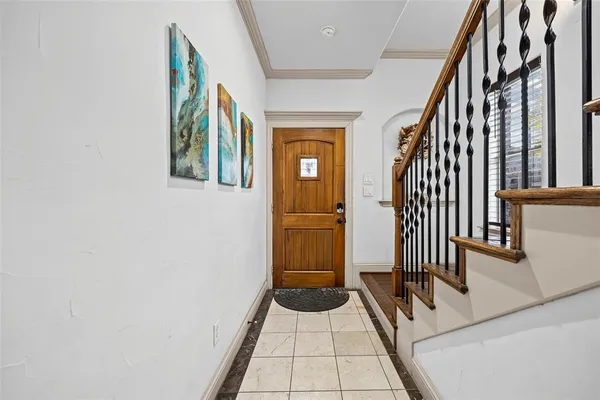 a view of an entryway