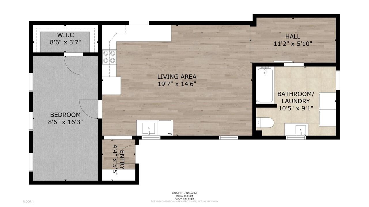 12 Kossuth Street Biddeford, ME 04005 - Photo 40 of 42 201 - Floor Plan