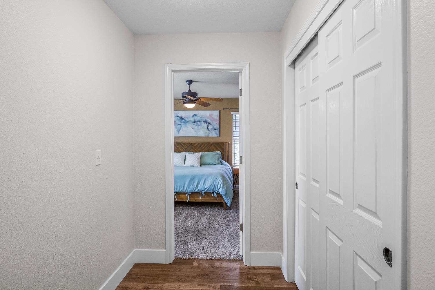 637 Rebekah Court Ripon, CA 95366 - Photo 36 of 69 Bedroom 3, hallway with closet