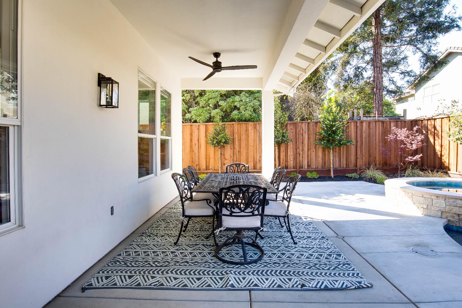 637 Rebekah Court Ripon, CA 95366 - Photo 57 of 69 Covered back patio with fans for comfort