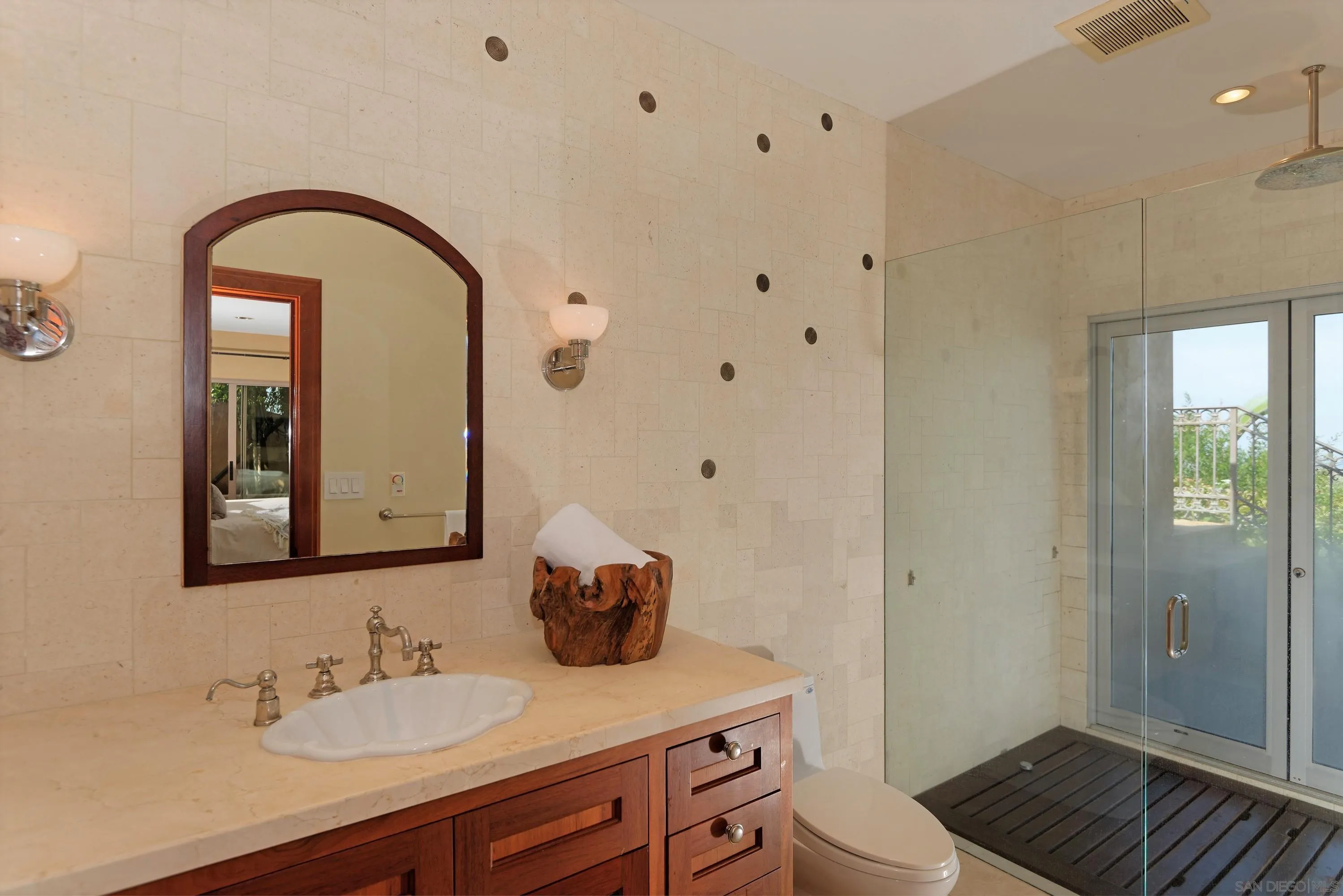 2116 Balboa Avenue Del Mar, CA 92014 - Photo 32 of 33 a bathroom with a sink a toilet and shower