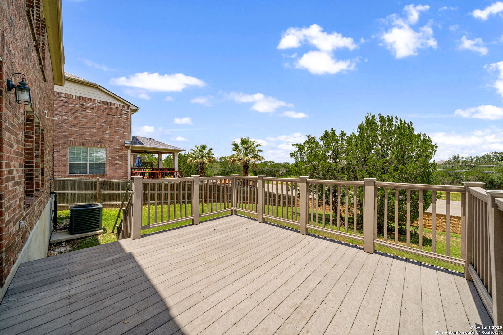 4731 Bending Grove San Antonio, TX 78259 - Photo 35 of 43 a balcony with filled with wooden floor