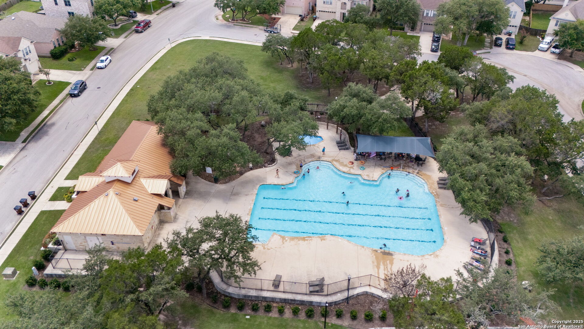 4731 Bending Grove San Antonio, TX 78259 - Photo 40 of 43 an aerial view of a house