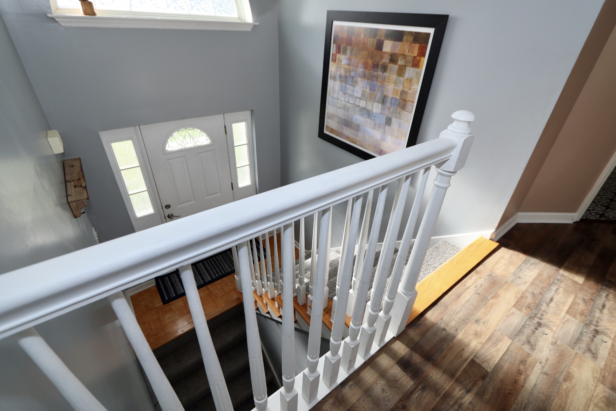 7523 Chester Road Fairview, TN 37062 - Photo 9 of 53 a view of staircase with railing and a large window