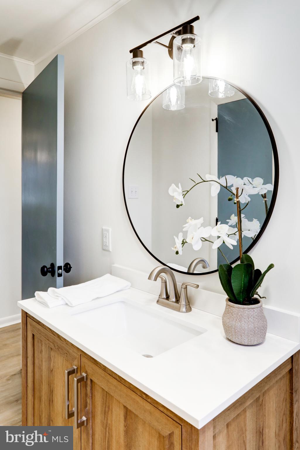 6428 York Road Spring Grove, PA 17362 - Photo 19 of 47 a bathroom with a sink and a mirror