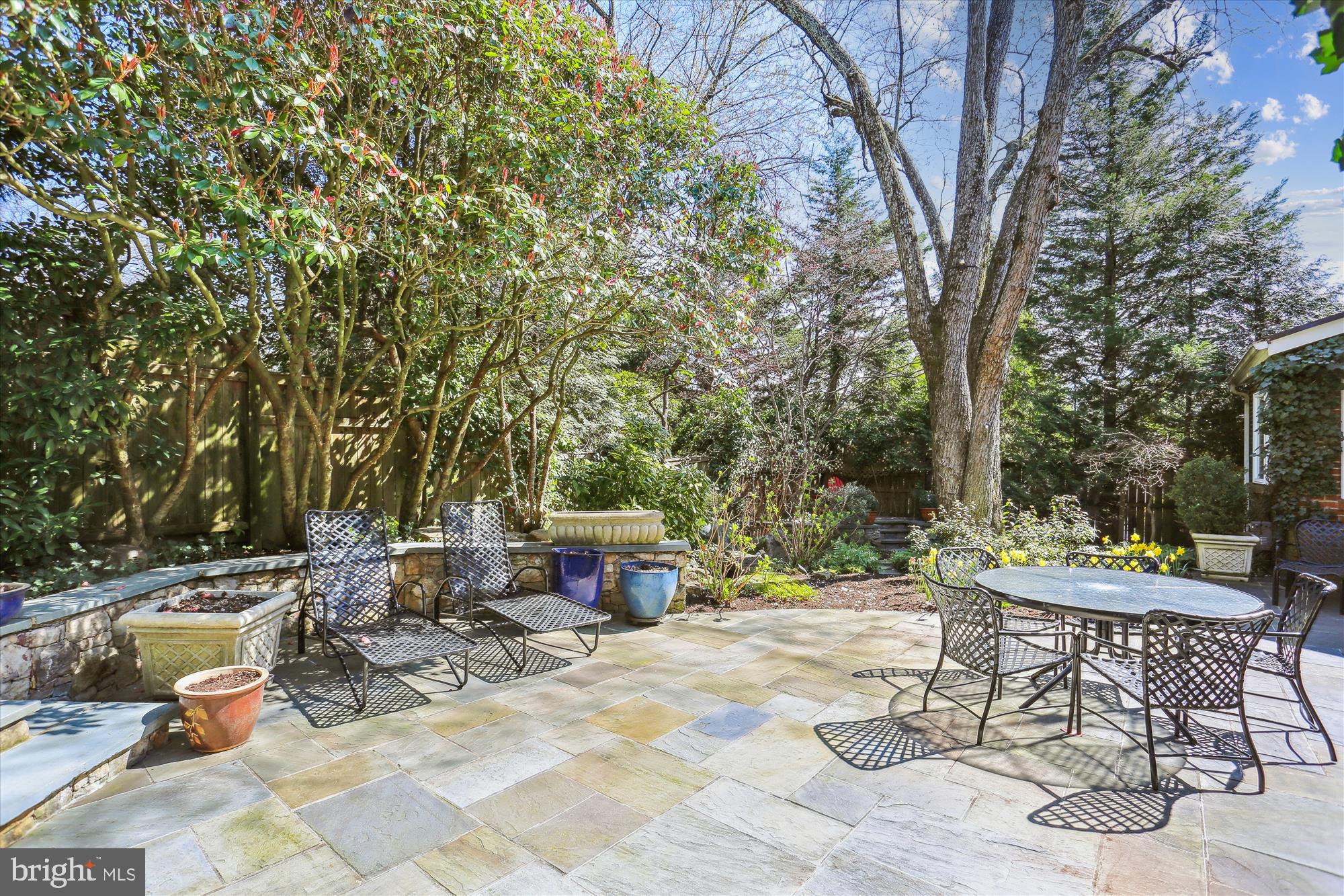 7511 Exeter Road Bethesda, MD 20814 - Photo 39 of 43 Back yard patio