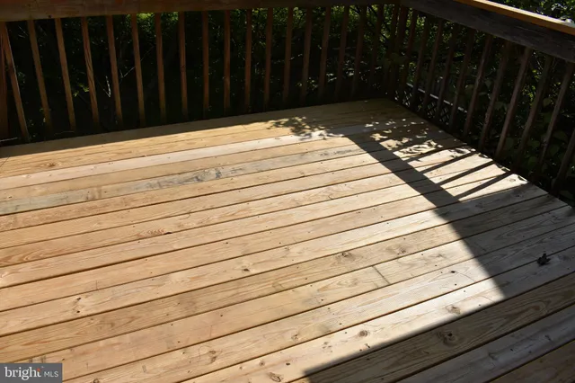 a view of wooden floor