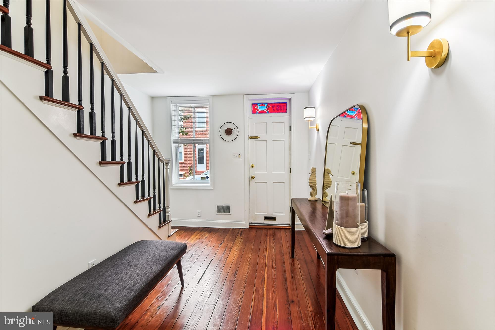 1157 Riverside Avenue Baltimore, MD 21230 - Photo 3 of 42 A bright entry hints at the elegance throughout