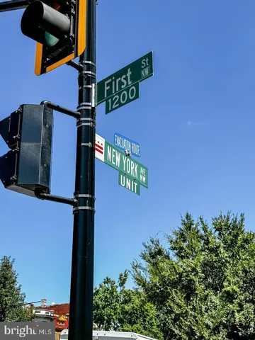 a street sign on a pole