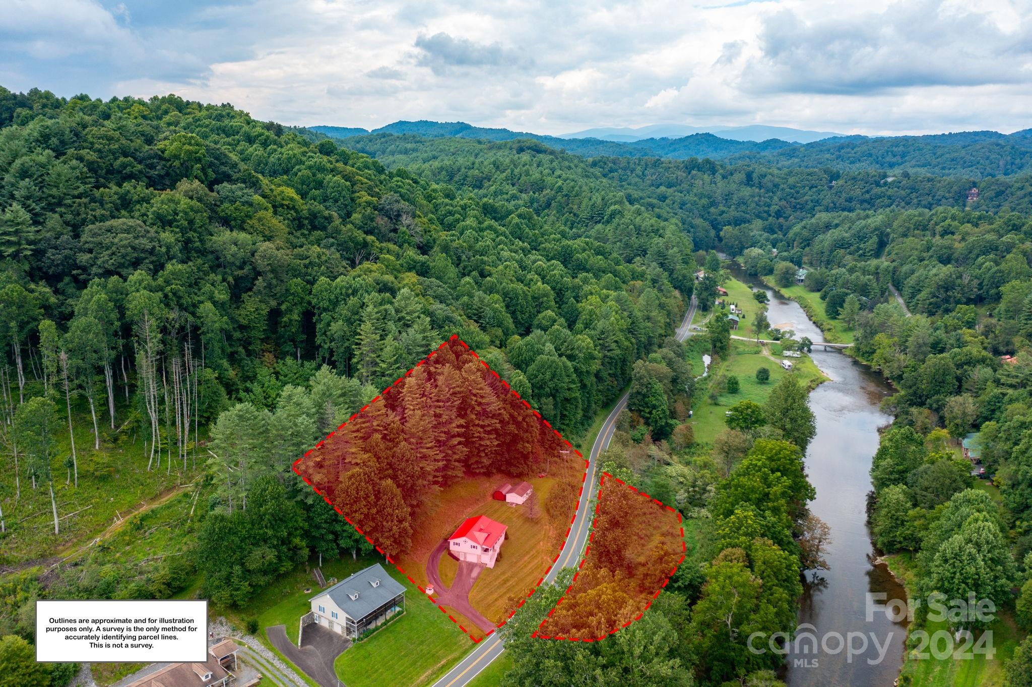 779 Silas Creek Road, Unit 17 & 18 Lansing, NC 28643 - Photo 20 of 35 an aerial view of a house