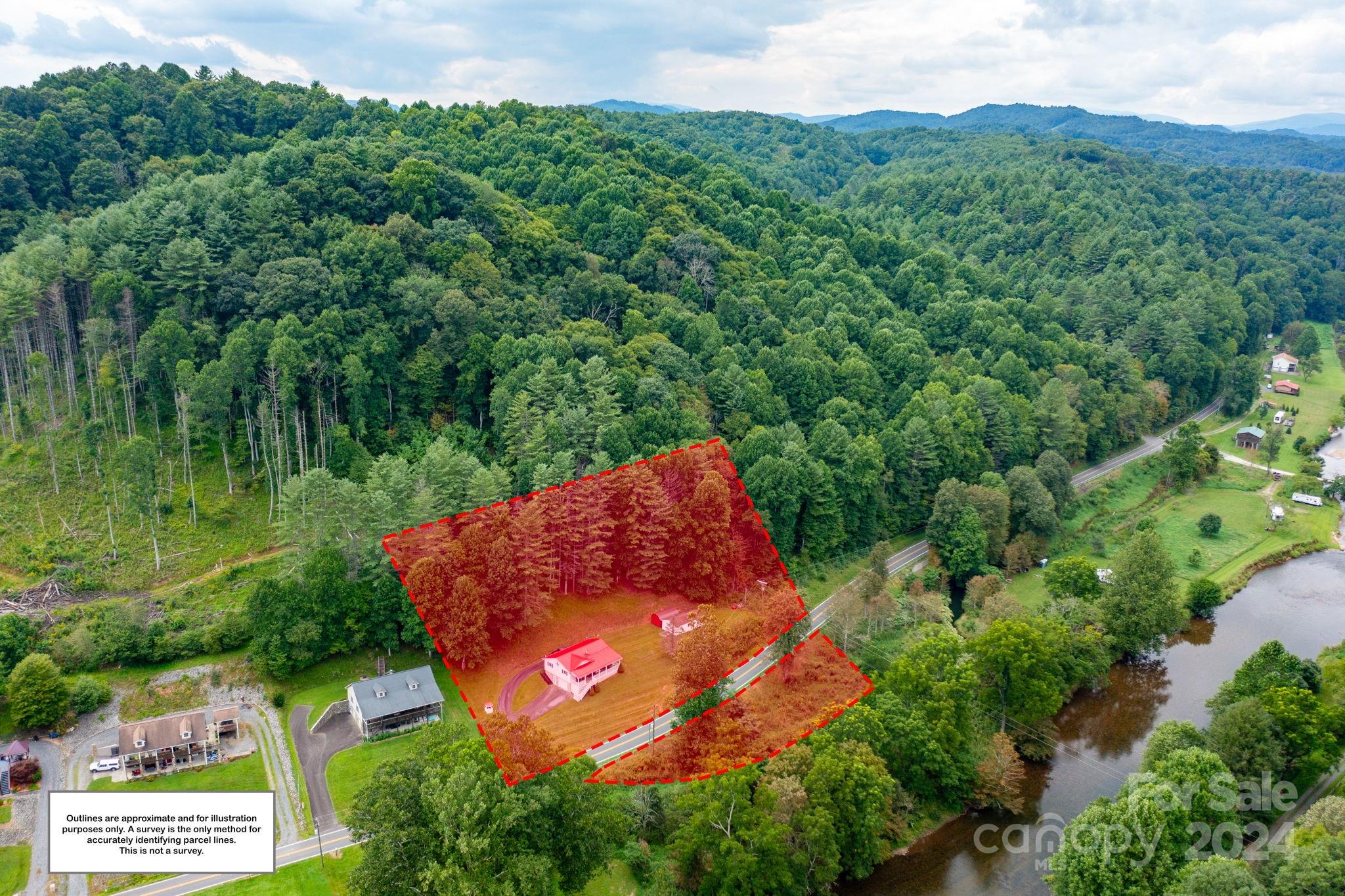 779 Silas Creek Road, Unit 17 & 18 Lansing, NC 28643 - Photo 25 of 35 an aerial view of a house