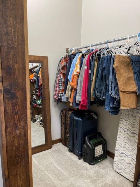 2050 Limekiln Road Tennessee Ridge, TN 37178 - Photo 30 of 37 a view of walk in closet with clothes and shoes