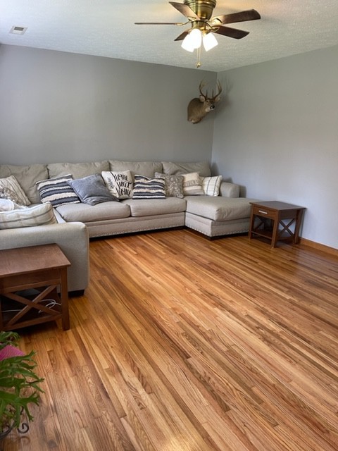 2050 Limekiln Road Tennessee Ridge, TN 37178 - Photo 8 of 37 a living room with furniture and a wooden floor