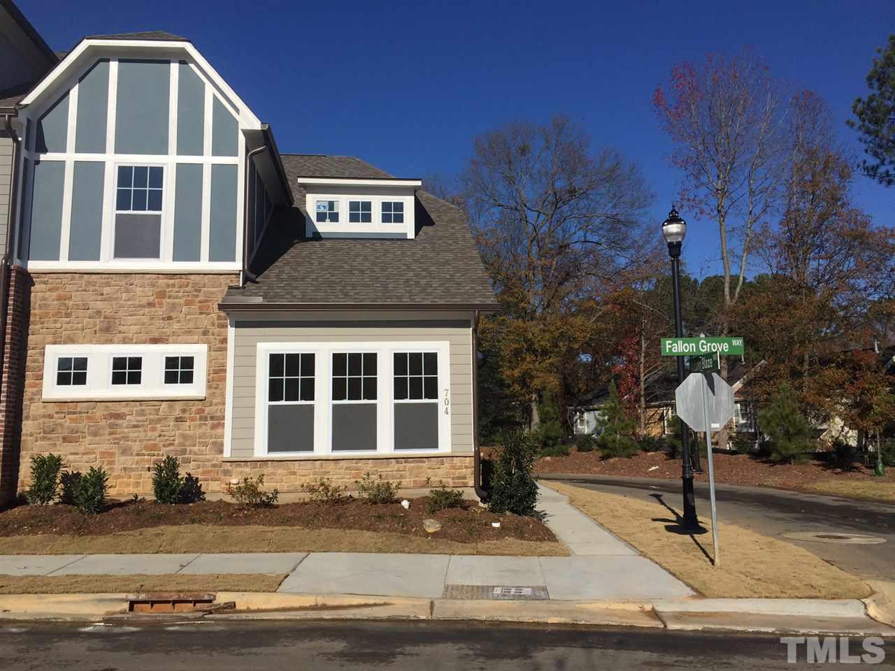 704 Fallon Grove Way Raleigh, NC 27608 - Photo 1 of 15 a front view of a house
