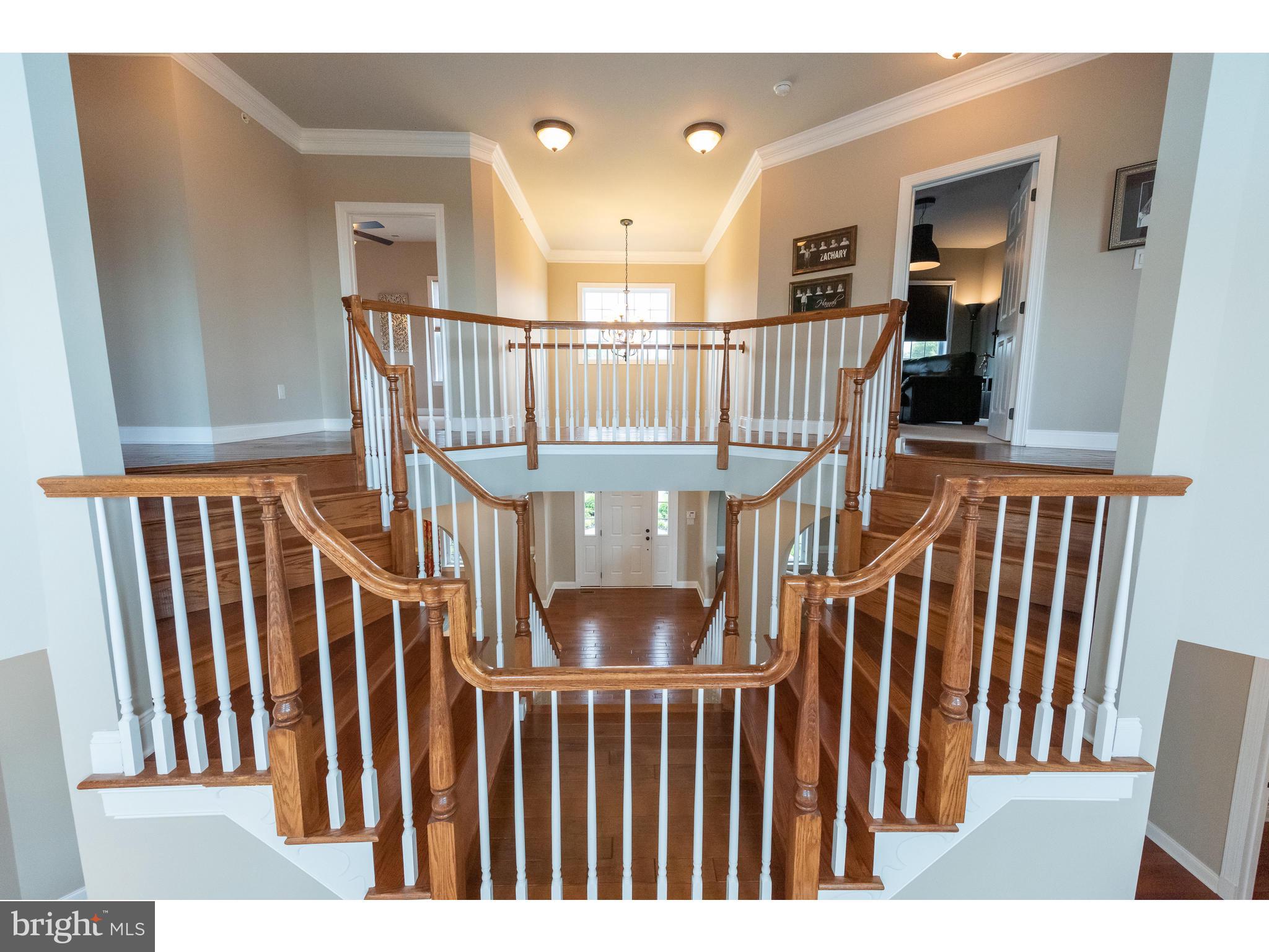 33 Wilson Way Phoenixville, PA 19460 - Photo 29 of 53 Beautiful second floor hallway with crown moldings