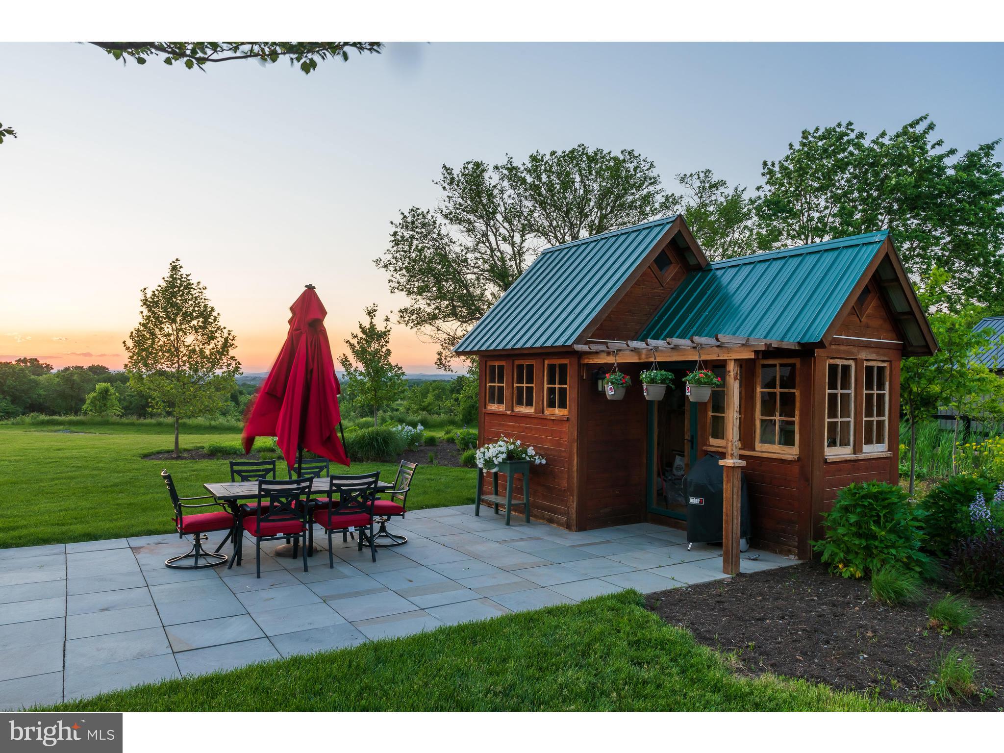 33 Wilson Way Phoenixville, PA 19460 - Photo 51 of 53 Custom Shed with patio in back yard