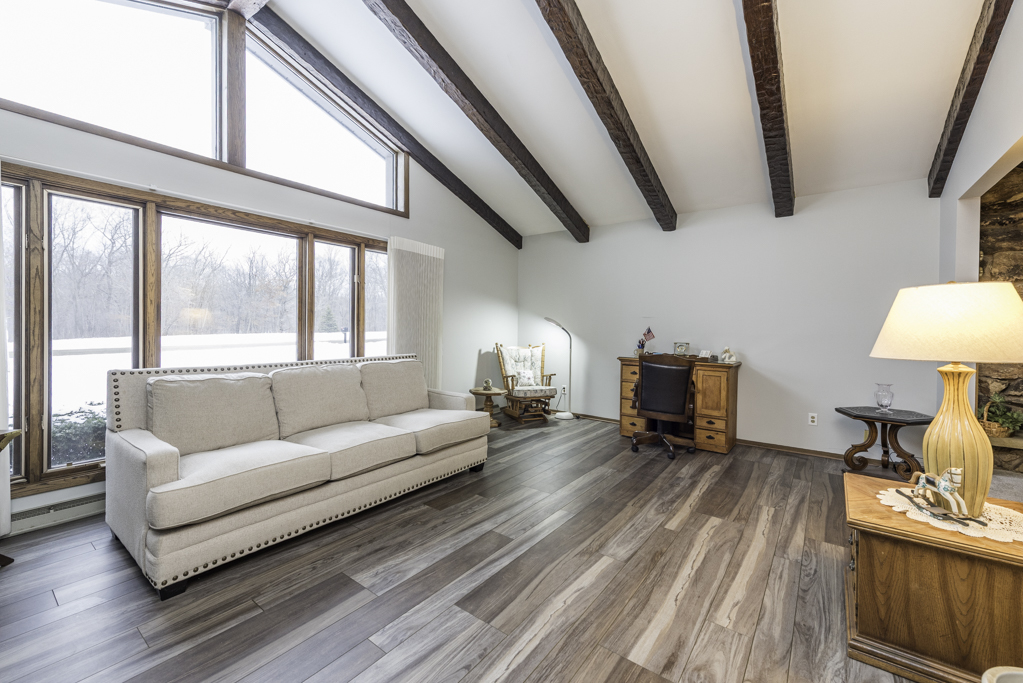 2009 Kedron Boulevard Zion, IL 60099 - Photo 3 of 30 a living room with furniture and a fireplace